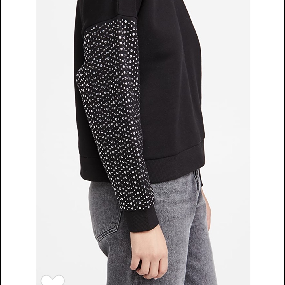 Generation Love Black Ariana Studded Sweatshirt—NWT‼️ SALE‼️